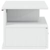 vidaXL Armadio da Notte con cassetto Hill Bianco 40 x 31 x 27 cm