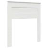 vidaXL Struttura del letto Bianco 90 x 190 cm Legno multistrato
