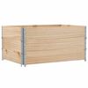 vidaXL Paretali per Pallet 3 pz 120x80 cm in Legno Massello di Pino