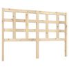 vidaXL Testiera per Letto 140,5x4x100 cm Legno Massello di Pino