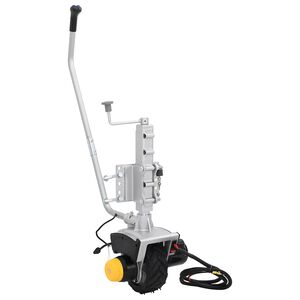 vidaXL Ruota per Cric per Rimorchio 12 V 550 W in Alluminio