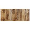vidaXL Testiera 120 cm in Legno Massello di Mango Grezzo
