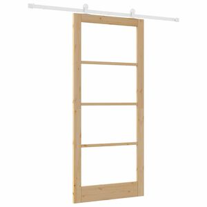 vidaXL Porta scorrevole ORKDAL Naturale 93 x 211 cm