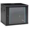 vidaXL Armadietti di rete Black 600 x 450 x 510 mm Acciaio