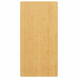 vidaXL Piano del Tavolo 40x80x1,5 cm in Bamb&ugrave;