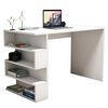 Homemania Tavolo Portacomputer Limber 120x60x75 cm Bianco