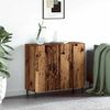 vidaXL Credenza Legno vecchio 90 x 34 x 80 cm Legno multistrato