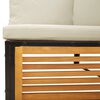 vidaXL Set Divano da Giardino 12 pz con Cuscini Legno Massello Acacia