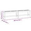 vidaXL Panca da Giardino 180 cm in Legno Massello di Acacia