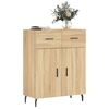 vidaXL Credenza Rovere Sonoma 69,5x34x90 cm in Legno Multistrato