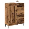 vidaXL Credenza con cassetto Legno vecchio 69,5 x 34 x 90 cm