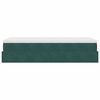 vidaXL Struttura Letto Pouf con Materasso 80x200 cm Velluto