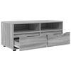 vidaXL Mobile TV Grigio Sonoma 100 x 48 x 43 cm Legno multistrato
