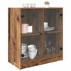 vidaXL Mobile laterale Legno vecchio 68 x 37 x 75,5 cm