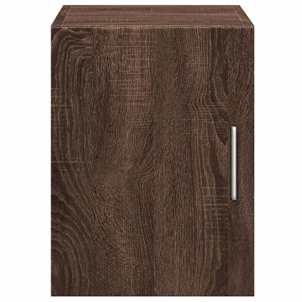 vidaXL Mobile a Parete Rovere Marrone 30x42,5x40cm Legno Multistrato