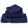 vidaXL Asciugamano per Ospiti SOLUND Blu navy Cotone