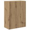 vidaXL Mobile TV da parete 59,5 x 31 x 80 cm Rovere artigianale