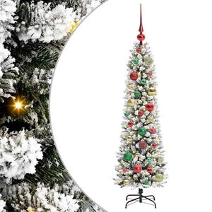 vidaXL Albero di Natale artificiale Bianco 120 cm