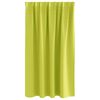 vidaXL Tende Blackout con Anelli 2 pcs Verde 140 x 140 cm Poliestere