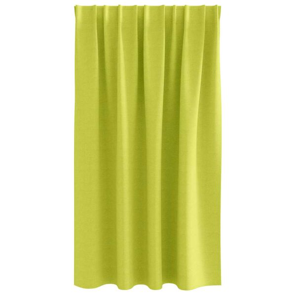 vidaXL Tende Blackout con Anelli 2 pcs Verde 140 x 140 cm Poliestere