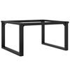 vidaXL Telaio Gambe a O per Tavolino da Salotto 70x60x43 cm in Acciaio