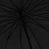vidaXL Ombrello Automatico Nero 120 cm
