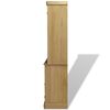 vidaXL Credenza con Vetrina in Pino Messicano Corona Range