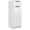 Armadio Da Cucina Per Forno 60x46x81.5 Cm – Bianco, Legno Multistrato, Con 2 Ante E Ripiani