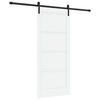 vidaXL Porta scorrevole 86 x 198,5 cm Legno ingegnerizzato
