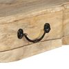 vidaXL Tavolino Consolle in Legno Massello di Mango 120x50x80 cm