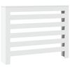 vidaXL Copertura per radiatori Bianco 104 x 20 x 82 cm