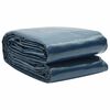 vidaXL Pellicola Galleggiante Solare PE per Piscina 356 cm Nero e Blu
