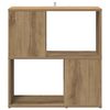 vidaXL Libreria Rovere Artigianale 60x24x63 cm Legno Multistrato