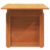 vidaXL Tavolo da Giardino Marrone Cera 100x50x75cm Legno Massello Pino