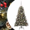 vidaXL Albero di Natale artificiale con 150 LED Verde 150 cm