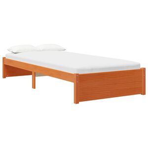 vidaXL Struttura del letto Pino Massello