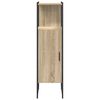 vidaXL Mobile da Bagno Beige 33 x 33 x 120,5 cm Legno multistrato