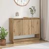 vidaXL Credenza Rovere artigianale 97 x 29 x 75 cm Legno multistrato