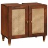 vidaXL Armadio sottolavello Marrone 62 x 33 x 58 cm