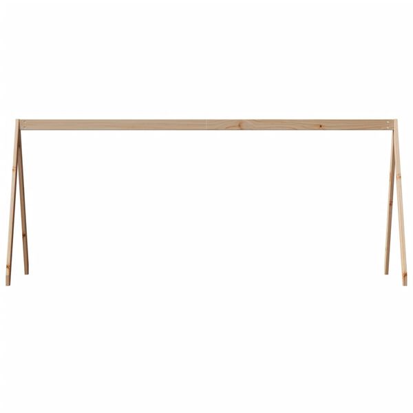 vidaXL Tetto per Letto Bambini 199x95,5x88 cm Legno Massello di Pino