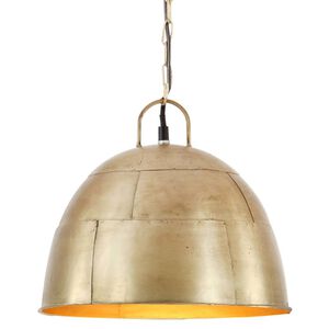 vidaXL Lampada Industriale Vintage 25 W Ottone Rotonda 31 cm E27