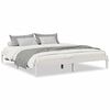 vidaXL Letto Extra Lungo senza Materasso Bianco 200x210 cm in Pino