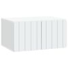 vidaXL Mobile Porta TV da Muro 59,5 x 41 x 30 cm Bianco