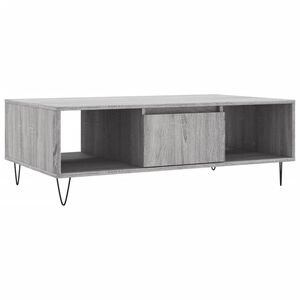 vidaXL Tavolino da Salotto Grigio Sonoma 104x60x35cm Legno Multistrato