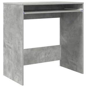 vidaXL Scrivania Grigio cemento Legno ingegnerizzato 77.5 x 43 x 79 cm