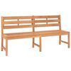 vidaXL Panchina da Giardino 180 cm in Legno Massello di Teak