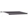 vidaXL Cornice per Tenda Manuale con LED 5 x 3 m