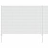 vidaXL Recinzione con Posto Argento 1,6 x 25 m Acciaio