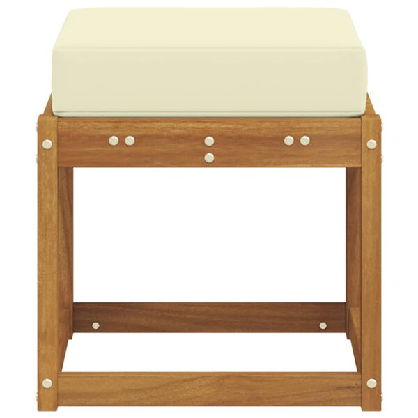 vidaXL Panca da esterno Legno di Acacia Massello Naturale