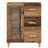 vidaXL Credenza Legno vecchio 69,5 x 34 x 90 cm Legno multistrato